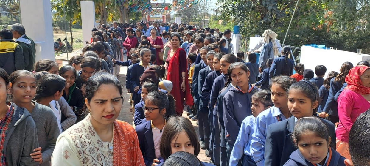 More than 13 thousand girls had feast in Jayanti Devi temple