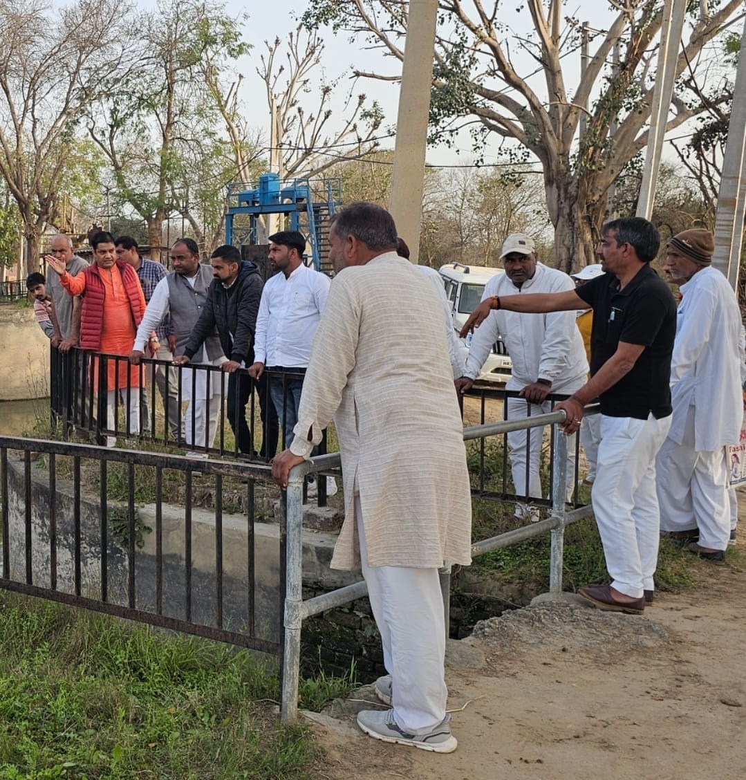Sarpanches expressed anger over canal water cut