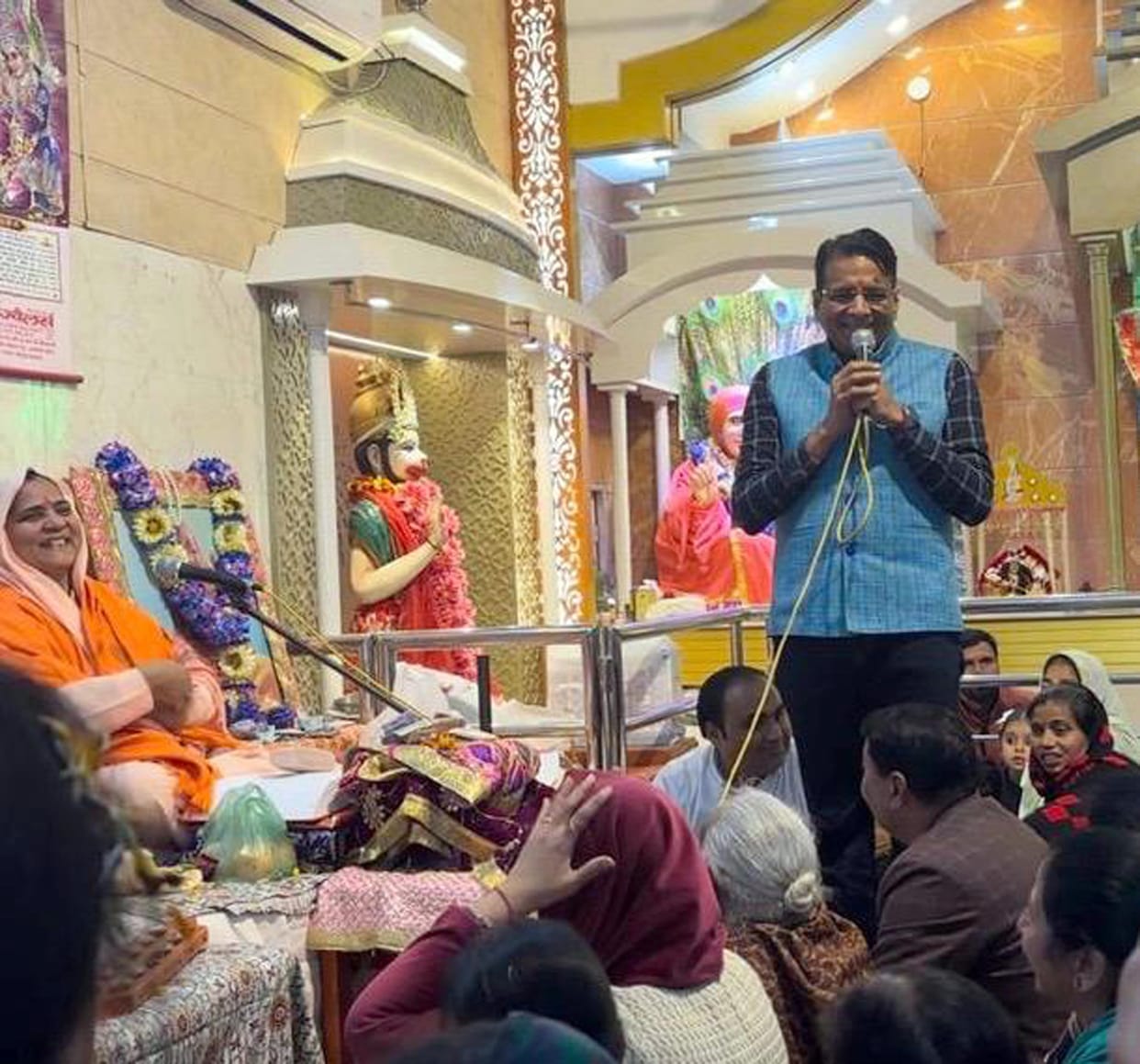 Establishment of religion through the destruction of unrighteous people: Purnanand Suman