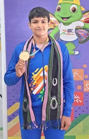 Wrestler Tanu Sharma won bronze medal in Khelo India University Games