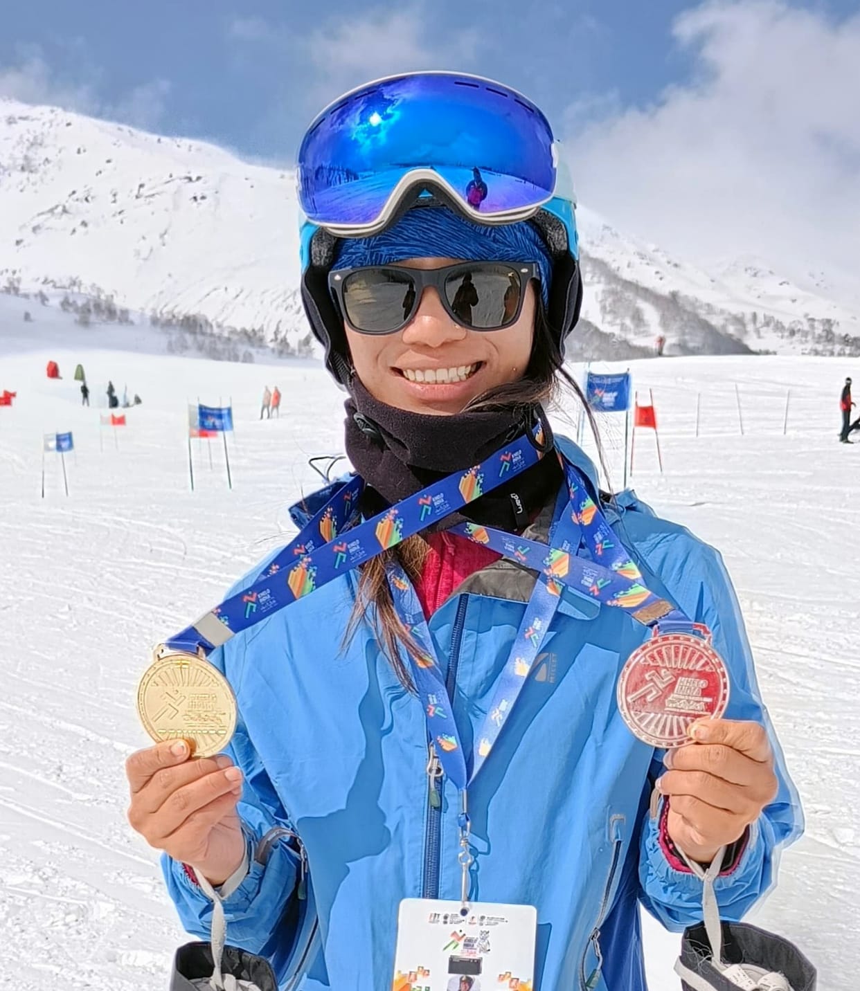 Dharchula's Maneka won gold and silver medal in Khelo India
