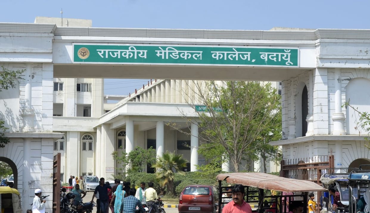 Medical College: Incomplete work spreading dirt and chaos