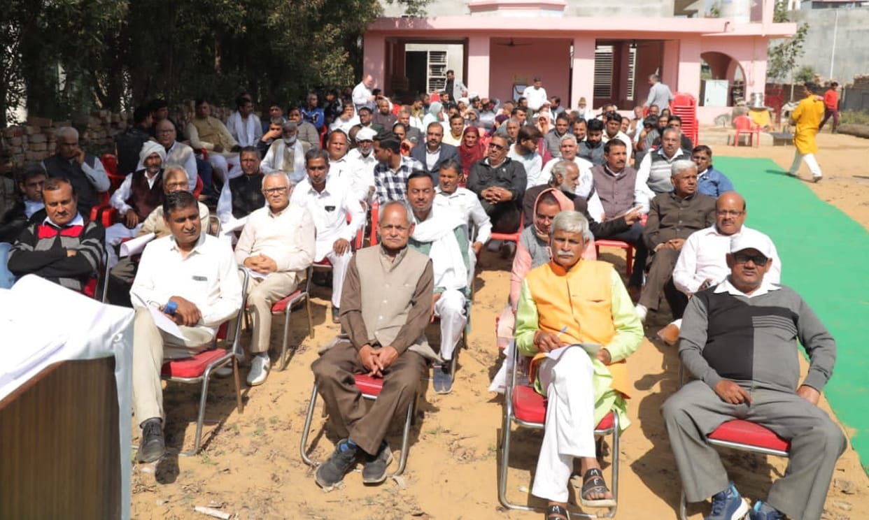 Parents from all over the state reached Brahmin meeting ceremony for relationship