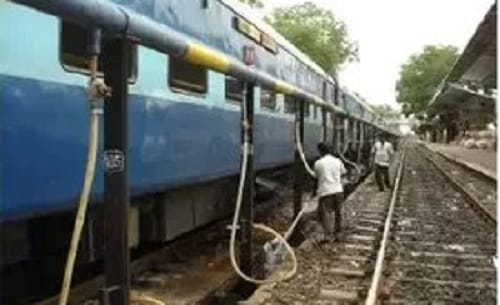 Now the train will be filled with water in 30 seconds, not three minutes