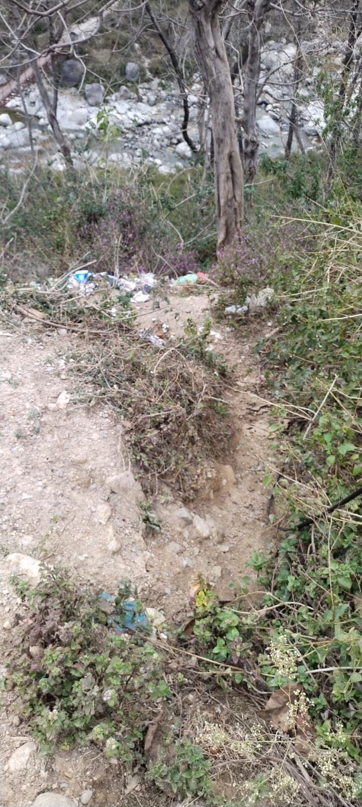 No care was taken of the dilapidated road for ten years