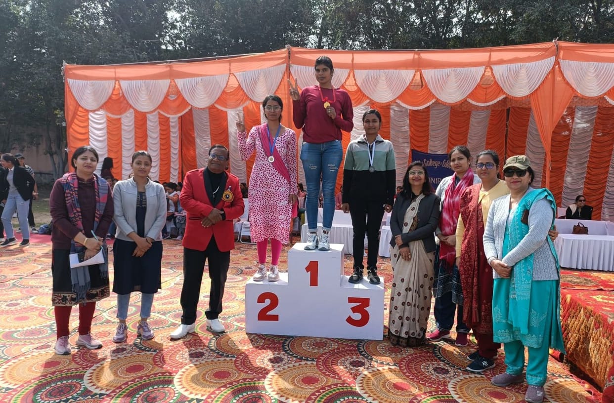 Students showcased their sporting talent in the annual sports competition