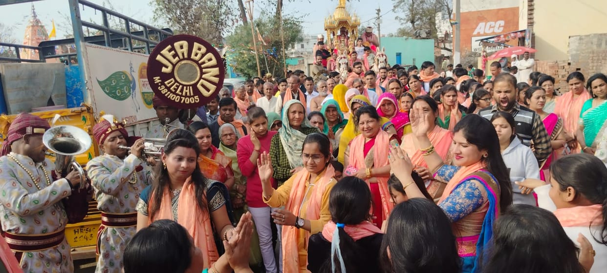 Shriji's Rath Yatra taken out with much fanfare in Bhainswal