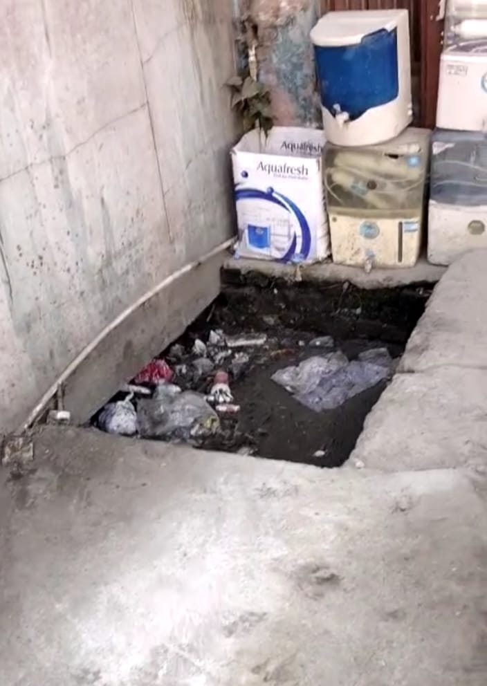Eight year old child dies due to drowning in open drain