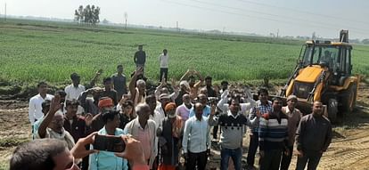 Villagers stopped highway construction for compensation