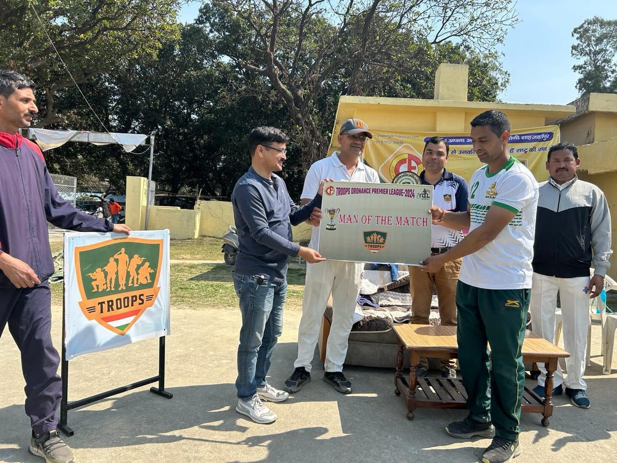 Army Cantt XI won the match by six wickets