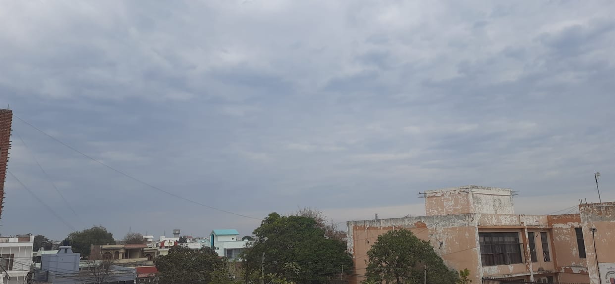 Drizzle and moving clouds increased the heart rate of farmers