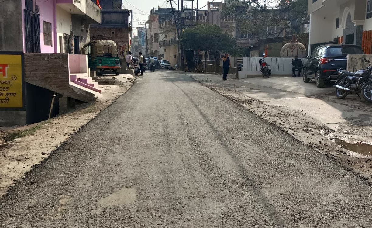 Three major roads of the city will be built with Rs 7.69 crore