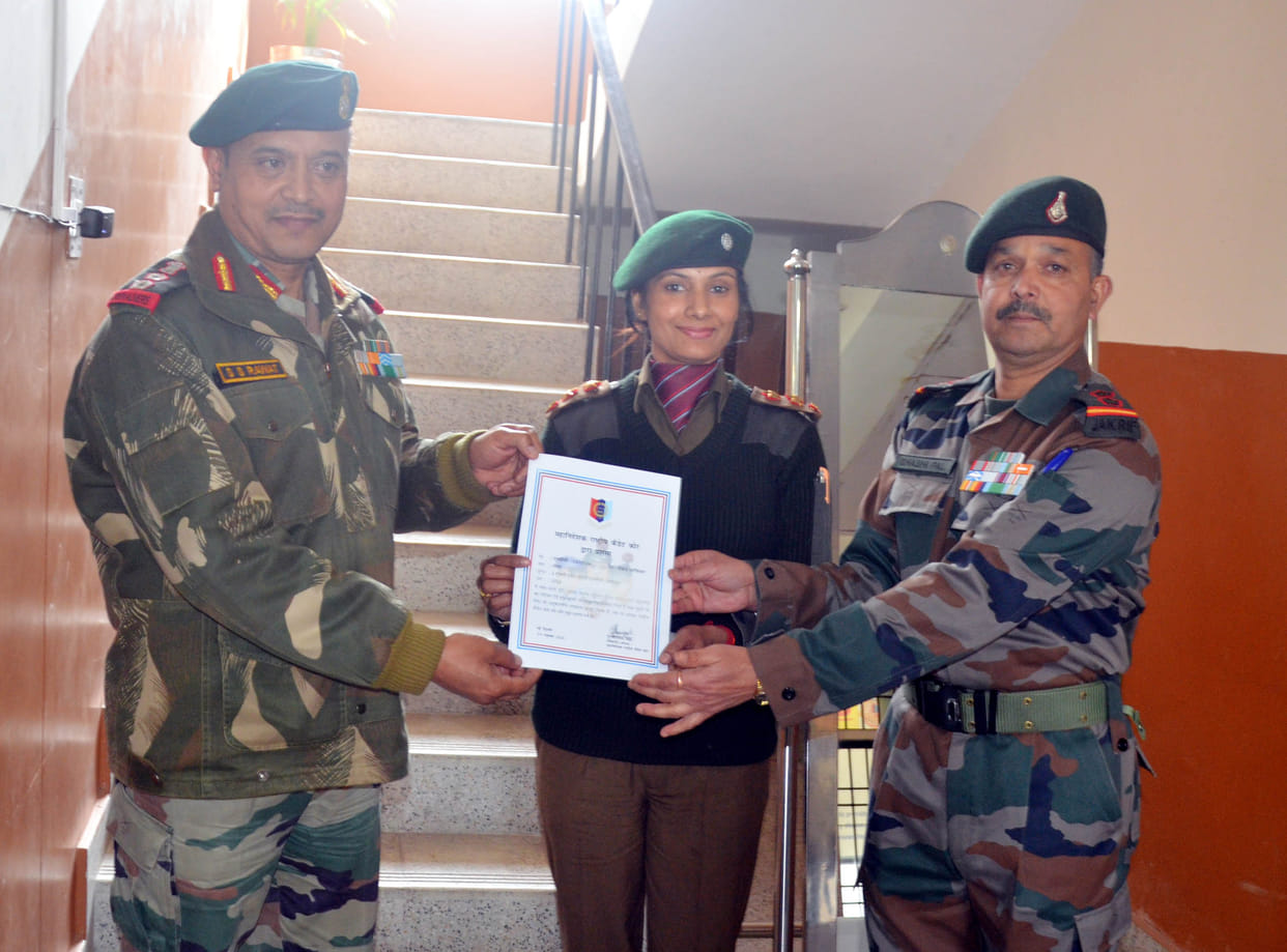 Those who did excellent work in FourHP NCC Hamirpur Unit honored