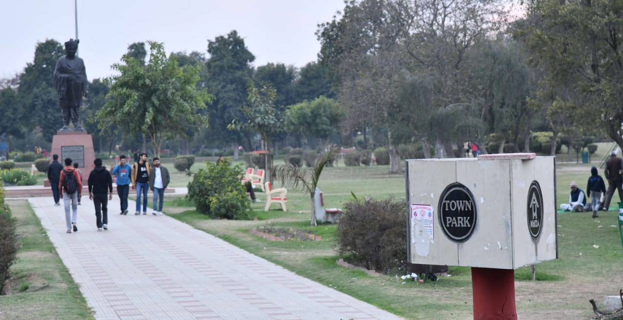 There will be no entry of city residents in the town park for one year