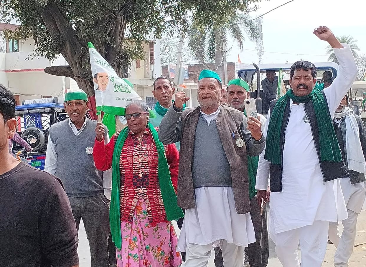 Farmers leaving for Delhi march stopped