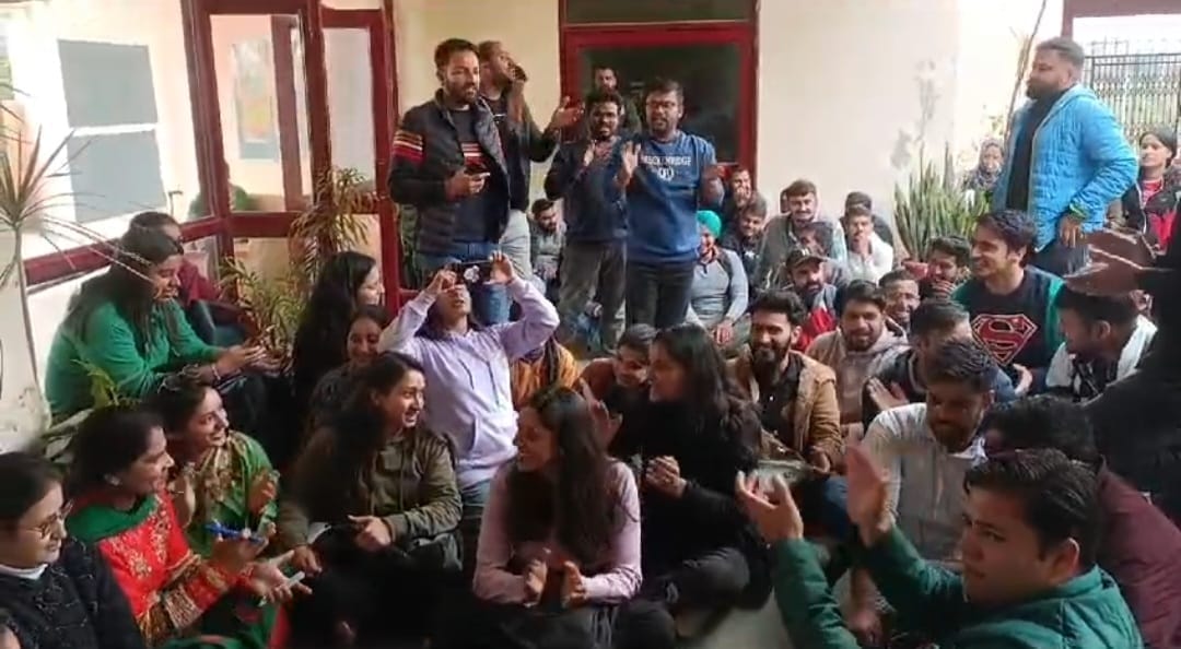 ABVP workers upset over implementation of hostel contract policy