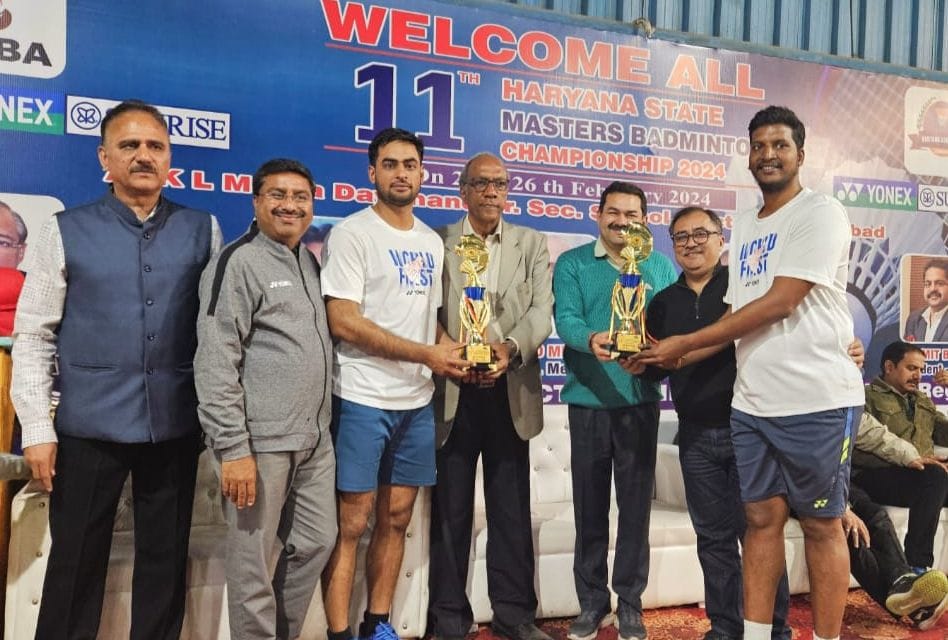 Gold medal winner Vinay Punia welcomed