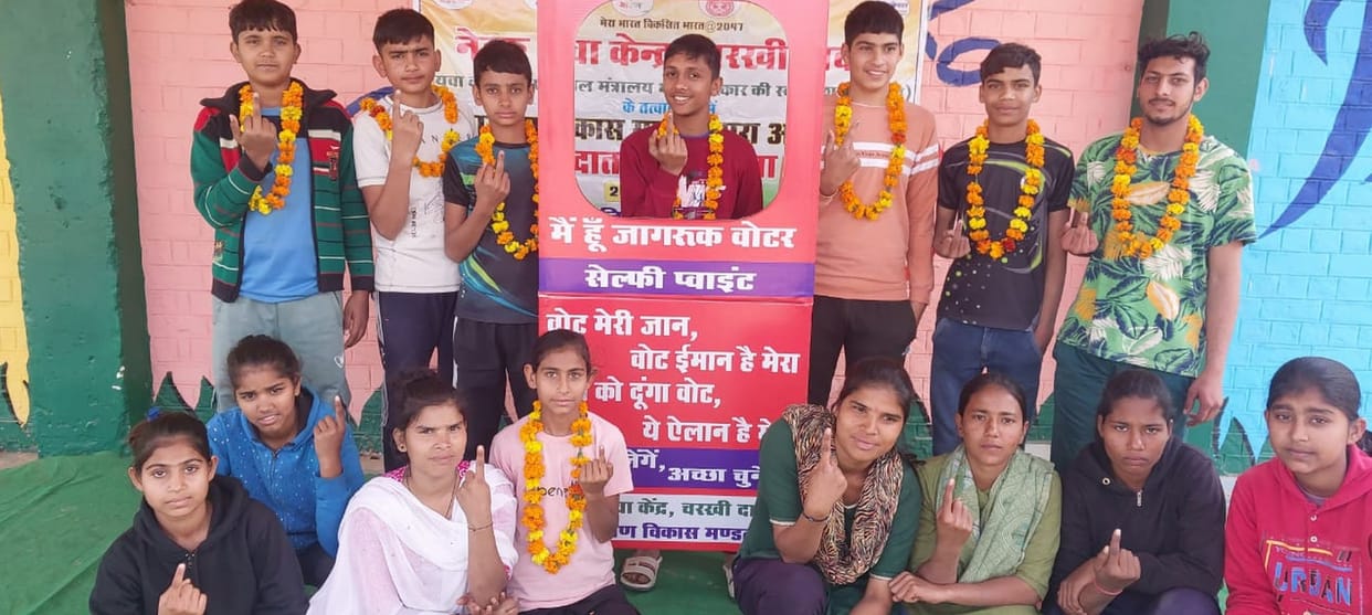 New voters welcomed