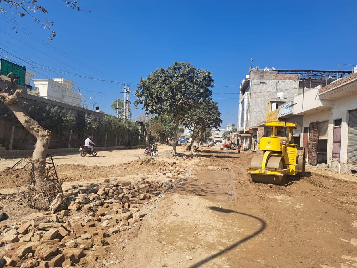 Road construction will take place in Kalanwali
