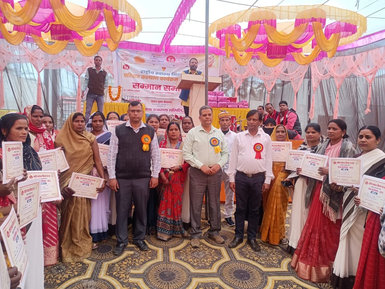 27 ASHAs and three companions honored for better work