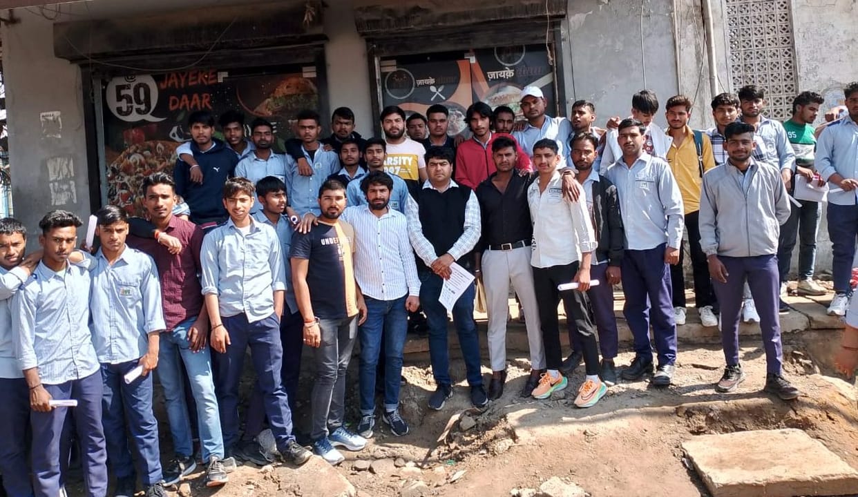 Haryana Unnati Morcha members launched contact campaign in ITI