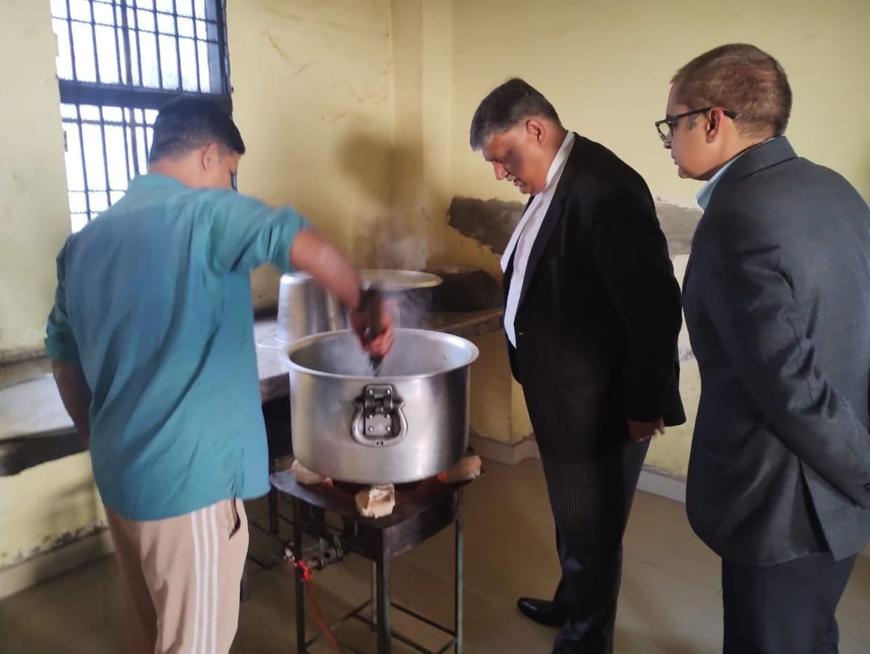 District and Sessions Judge inspected the special home