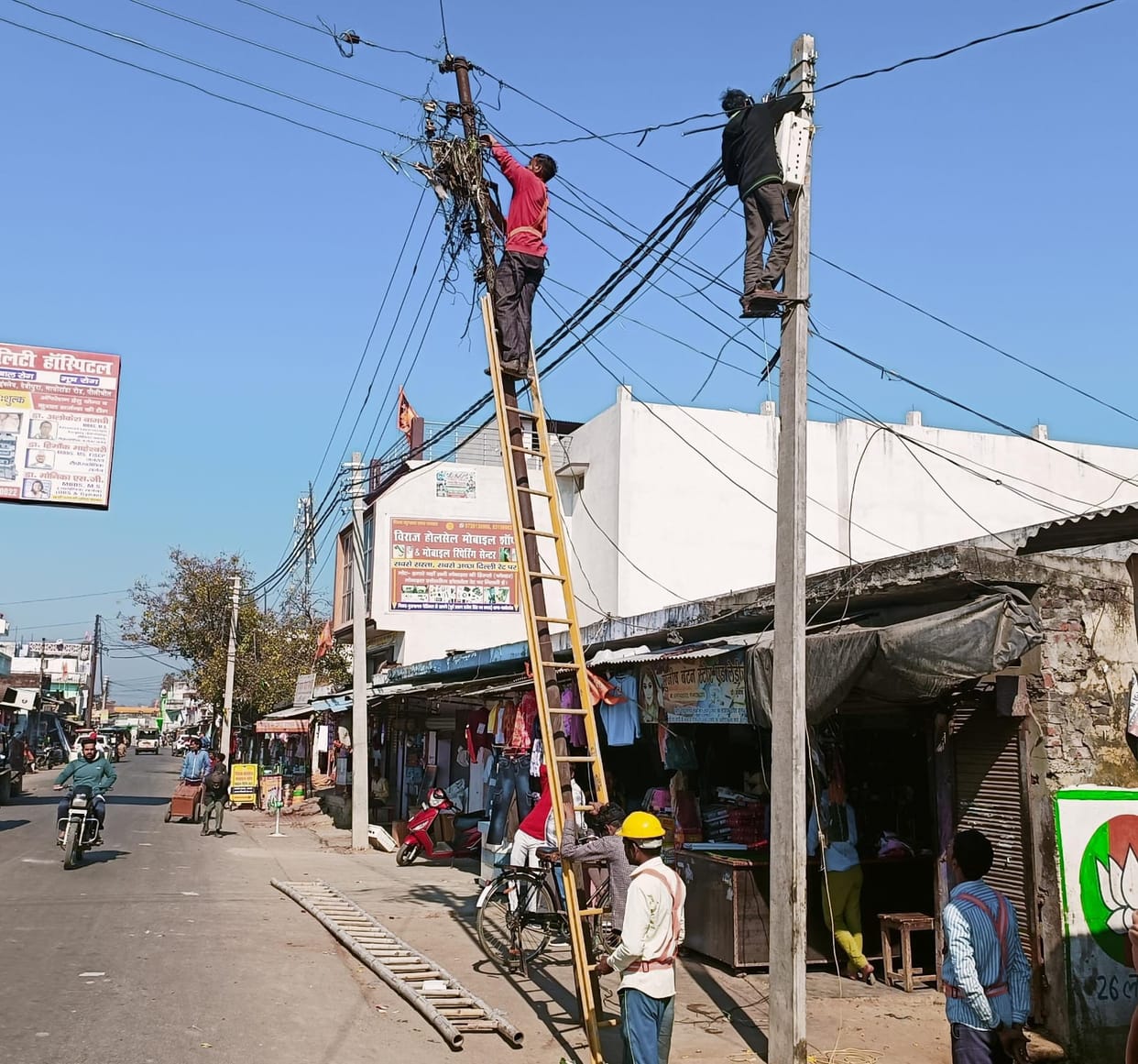 Will get relief from fault, old electric wires are being replaced