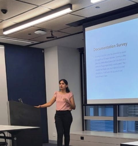 Kurukshetra's daughter Shivani Kaushik gave lecture in Sydney
