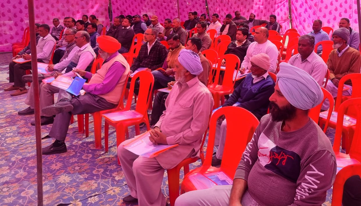 Taught farmers ways to increase sugarcane production in the fair