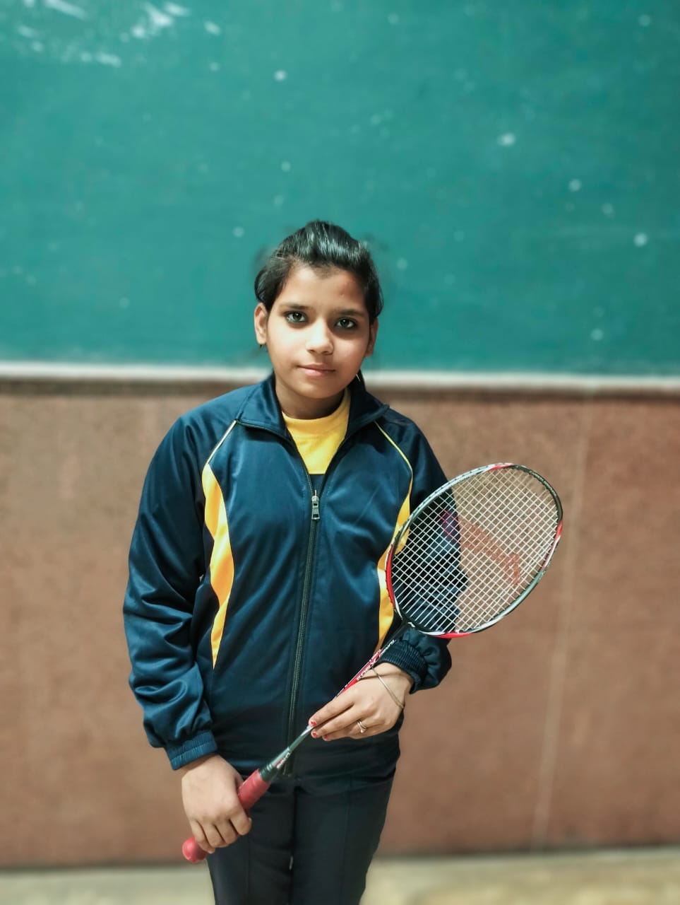 Farmer's daughter won gold in badminton