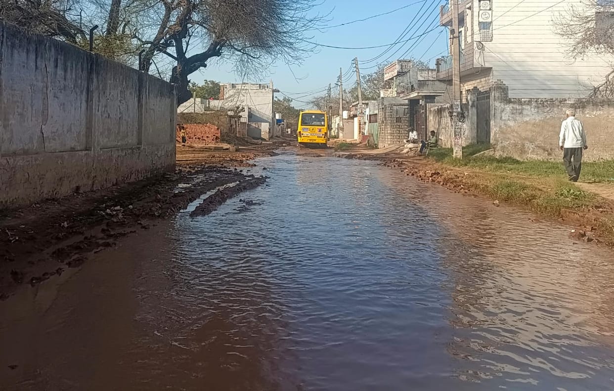 Dewarkhana residents troubled by drainage problem