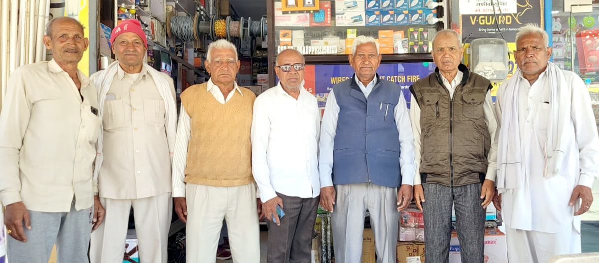 Pensioners gave strike notice to executive engineer