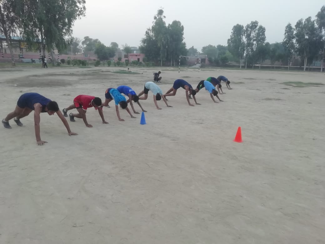 The intoxication of sports is shaping the future in village Bani.