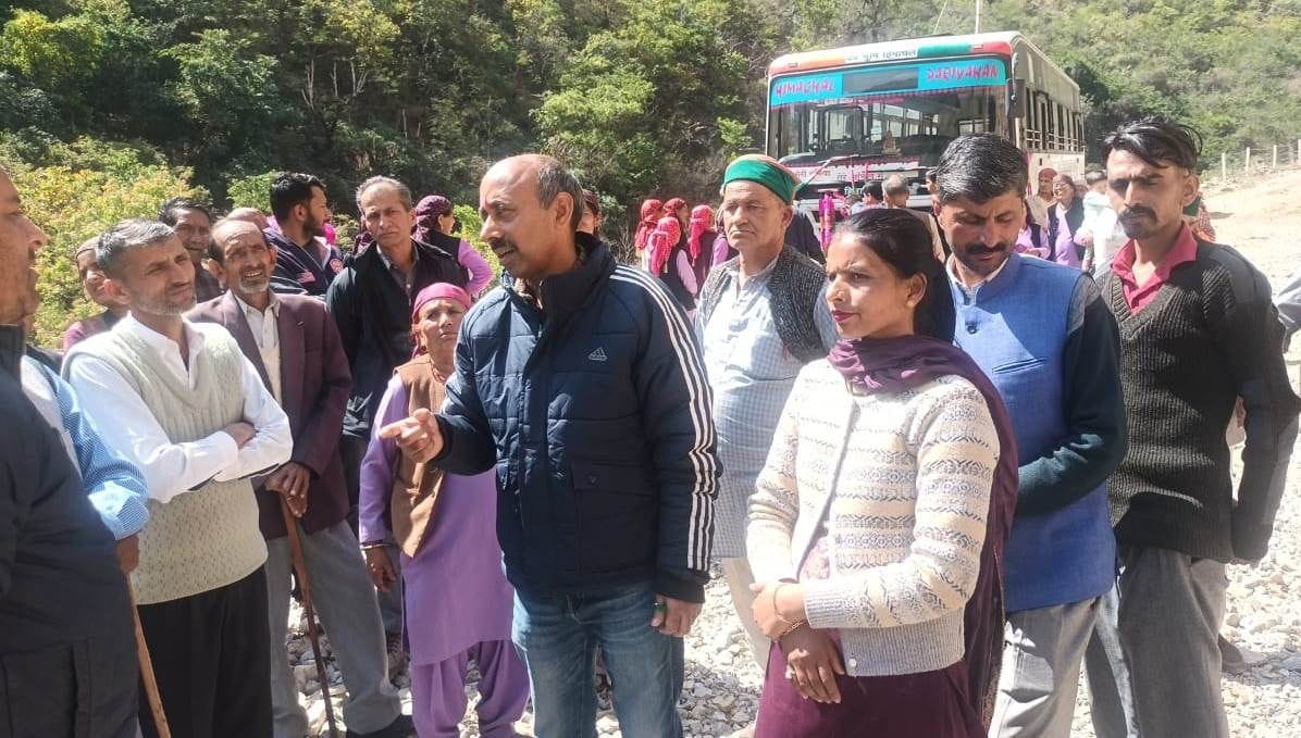 Newly constructed Chaira-Bhavah road passes for vehicles, villagers will get benefits