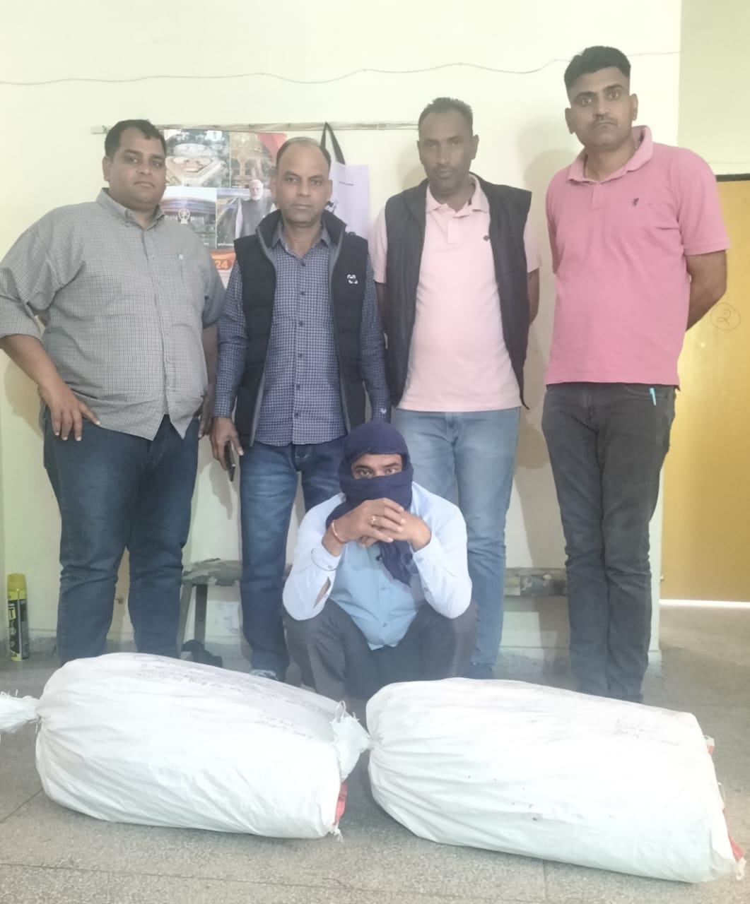 34 kg 400 grams of home grown opium plants recovered, accused arrested