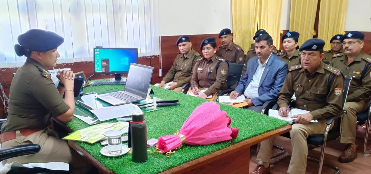 Newly appointed SP Rekha Yadav takes charge in Pithoragarh