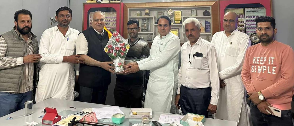 For the first time in nine and a half years, BJP leader from Fatehabad city got a share in the government.