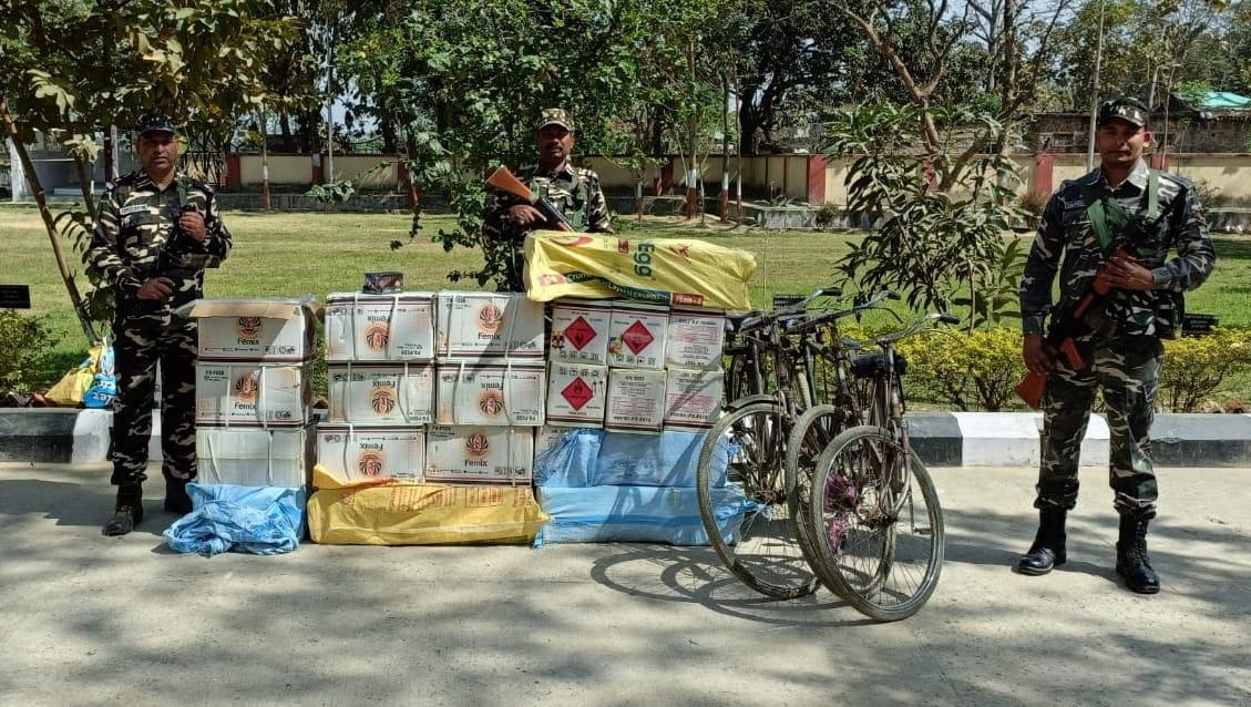 Sand smuggling is not stopping from Nepal