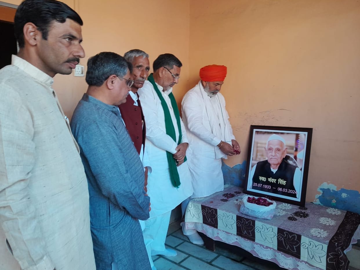 At present only caste politics is happening: Rakesh Tikait