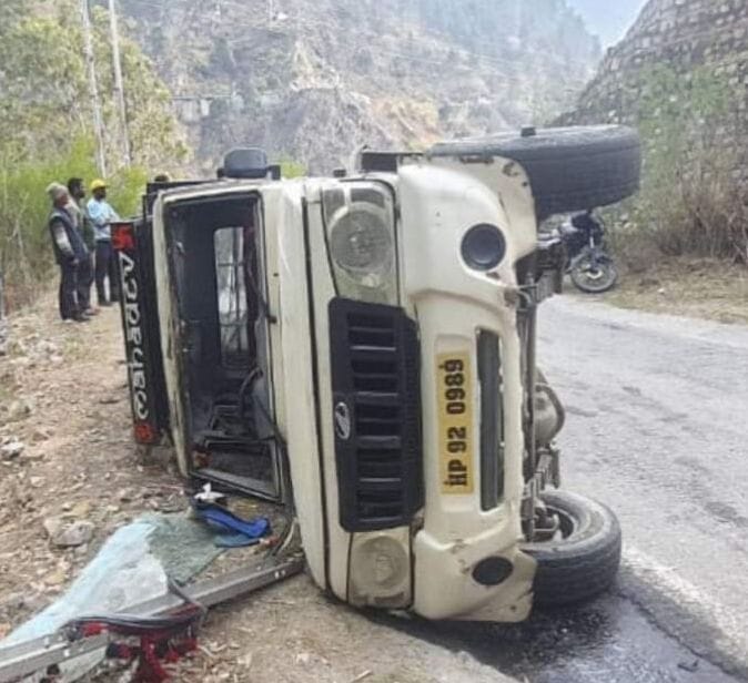 rampur news, crime news, accident, one person died, near kaju khad,