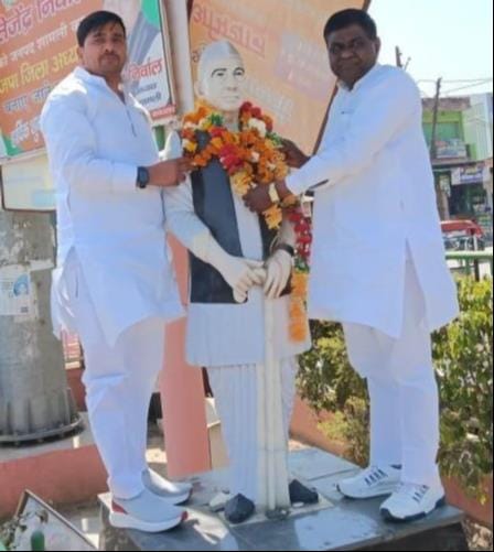 Welcome of SP MLC Kiranpal Kashyap