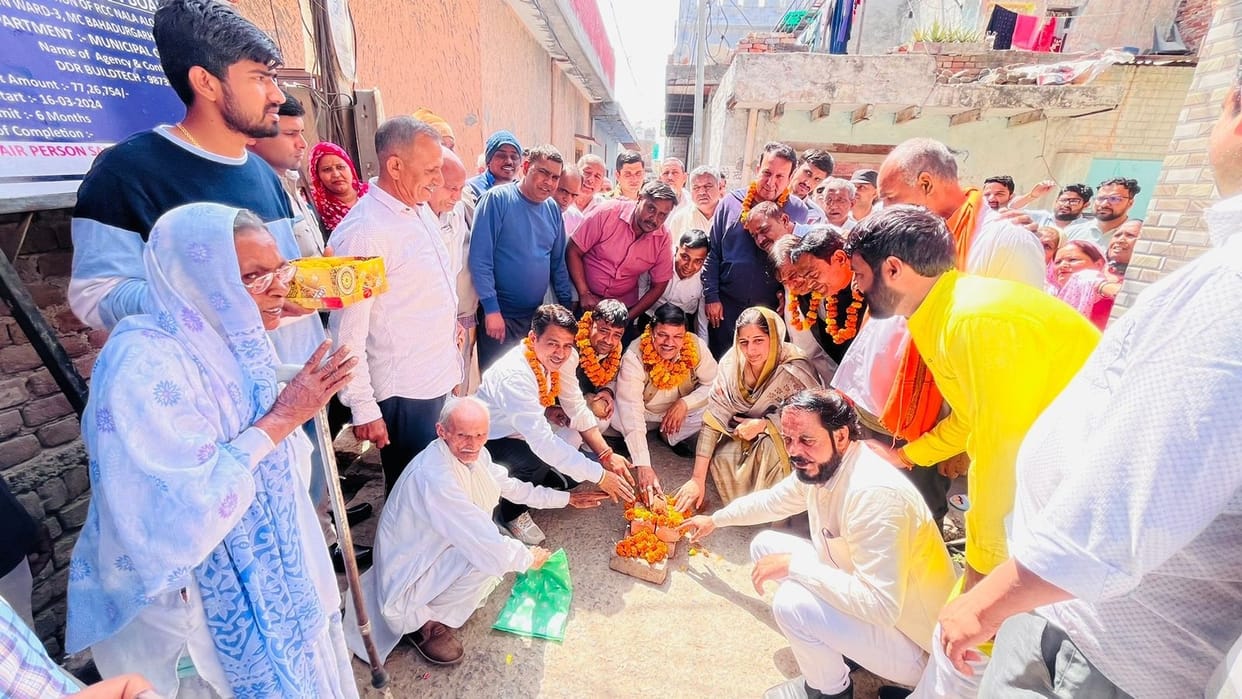 Lanes will be built in Ward 3 with Rs 86 lakhs
