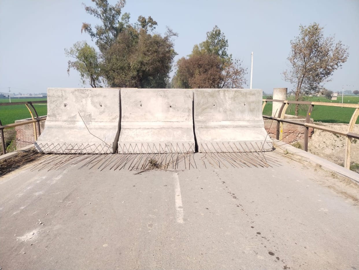 Main roads of Punjab closed for more than a month