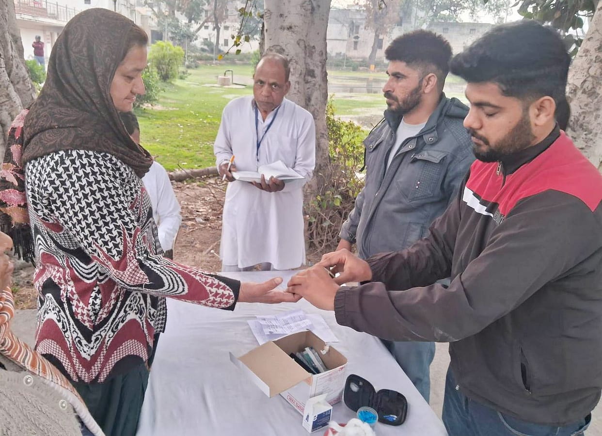 Diabetes will be diagnosed with yoga for eight days in the camp