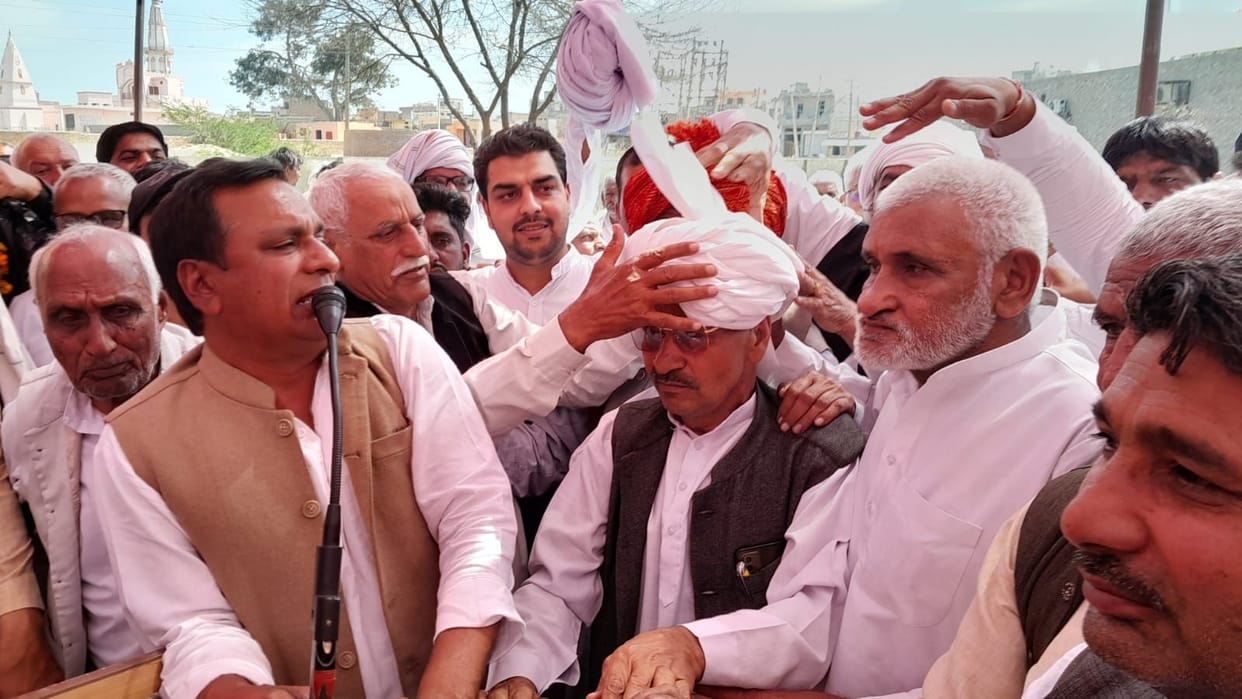 Raghubir Nain becomes head of all-caste Binain Khap