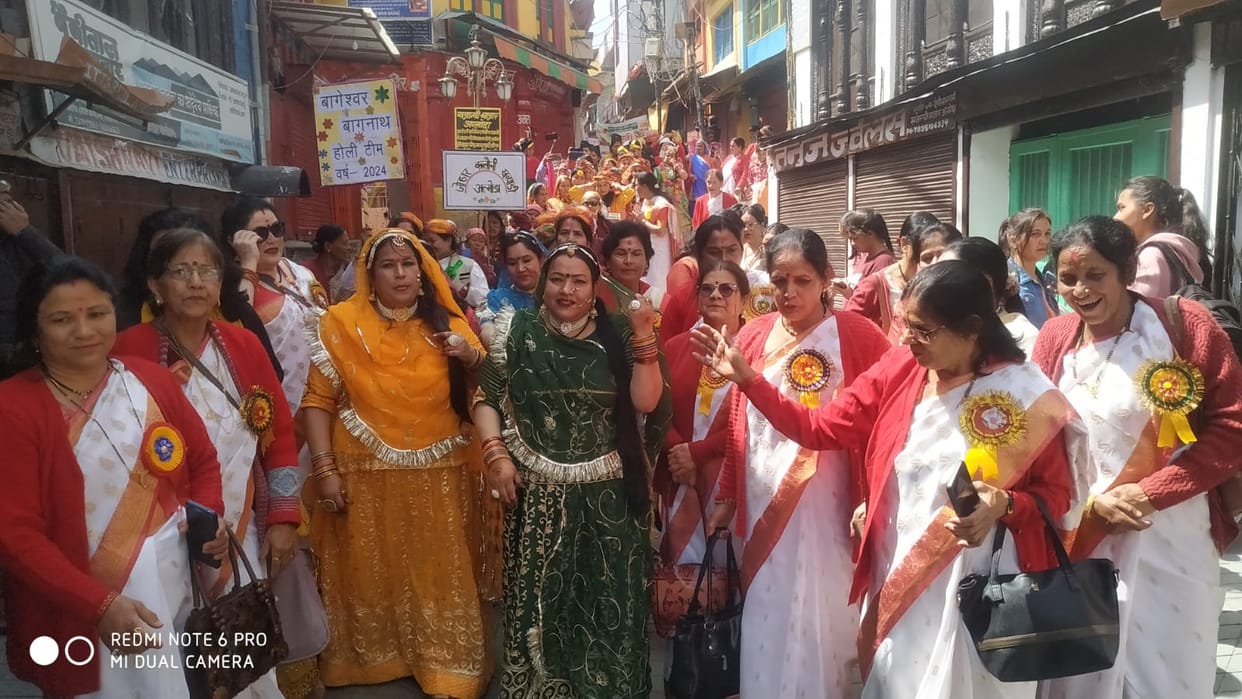 Holi Celebration in full swing