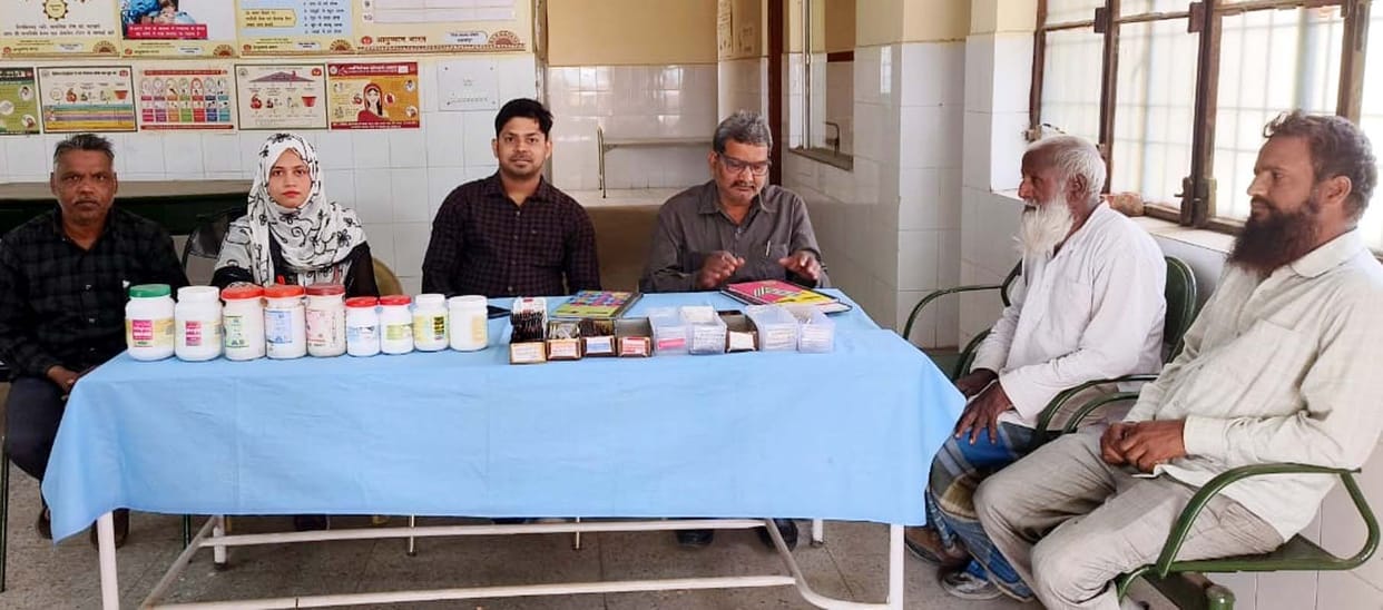 Store room became a hospital again...Arogya Mela was organized, patients were seen