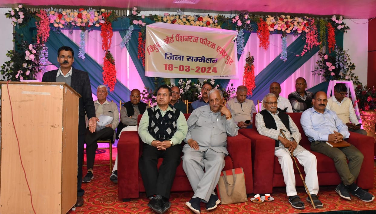 Kuldeep Kharwada becomes head of Electricity Board Pensioners Forum District Unit