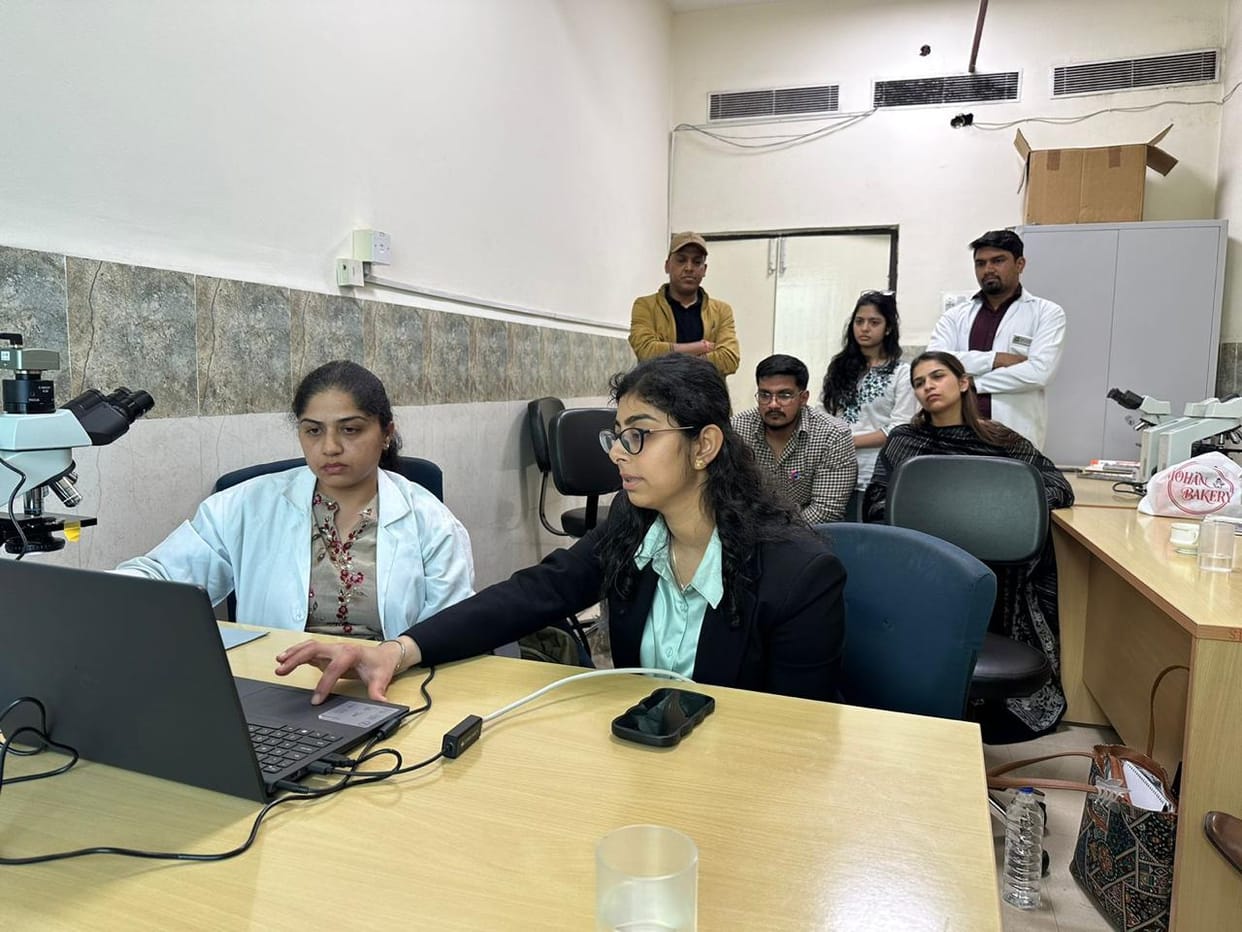 Now pathologists will be able to connect live with the experts of PGI Chandigarh.