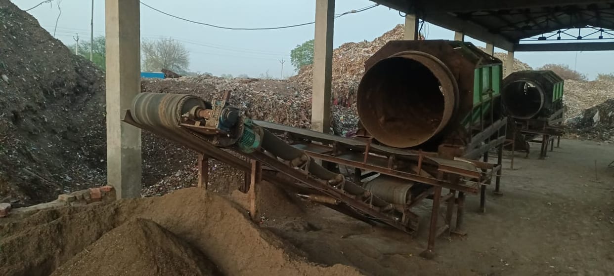 Garbage disposal started by dividing the district into two parts, capacity of plants doubled